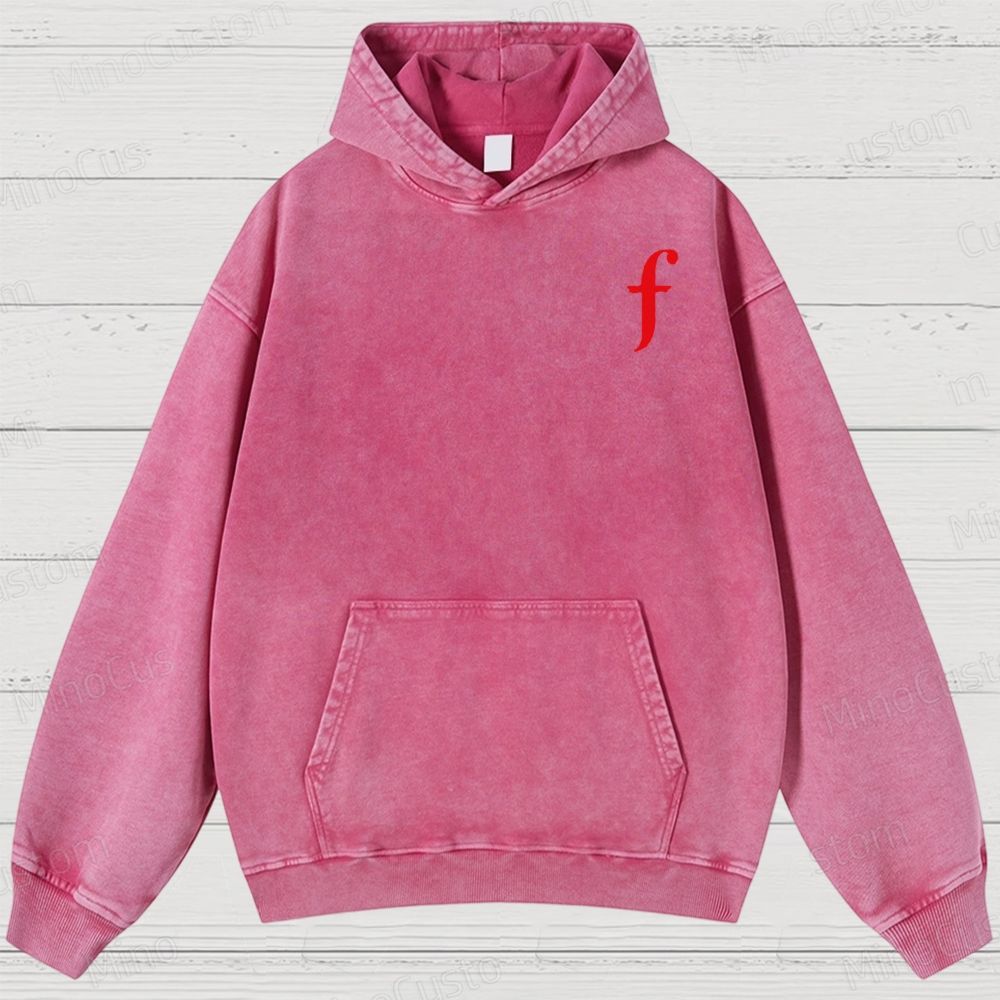 Bleached Art Silent Hill f Washed Hoodies 