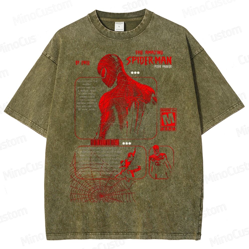 The Amazing Spider-Man Washed T-Shirt 