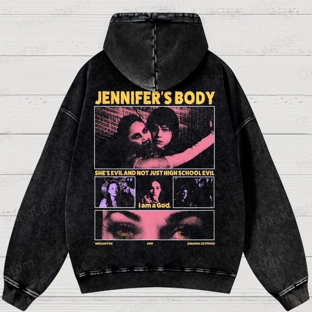 Jennifer’s Body Horror Washed Hoodies