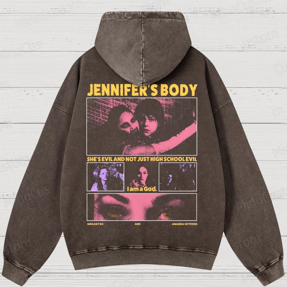 Jennifer’s Body Horror Washed Hoodies