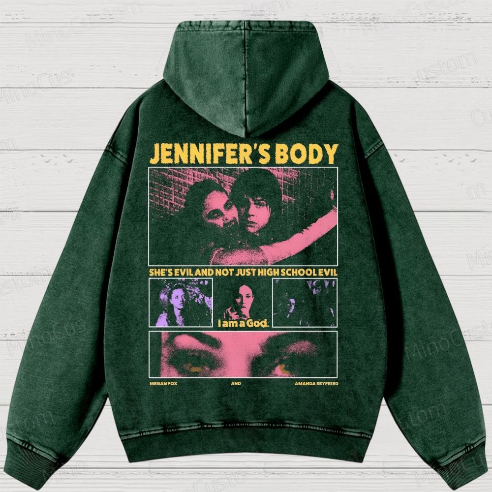 Jennifer’s Body Horror Washed Hoodies