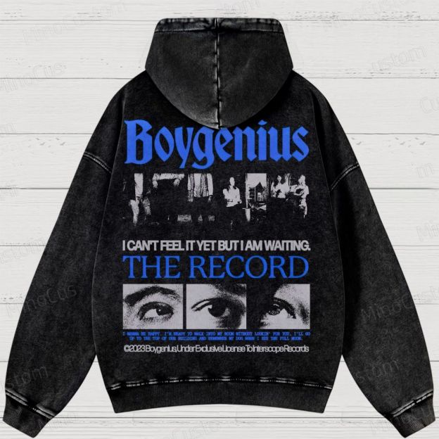 Indie Band Emotional Washed Hoodies