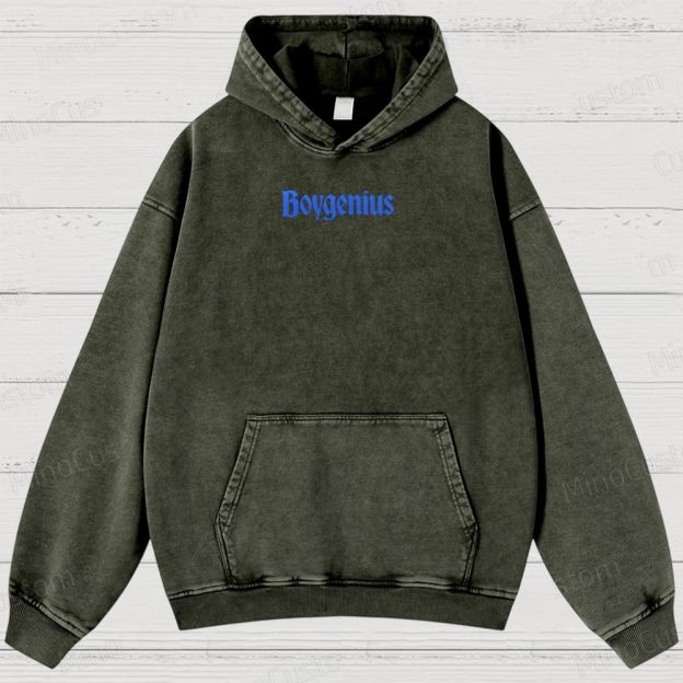Indie Band Emotional Washed Hoodies
