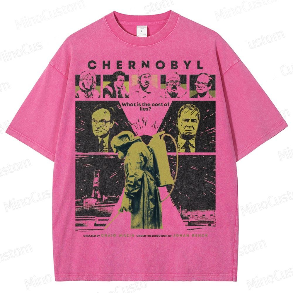 Chernobyl HBO Miniseries Washed T-Shirt