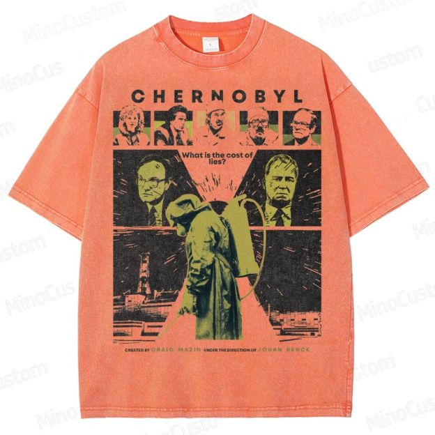 Chernobyl HBO Miniseries Washed T-Shirt