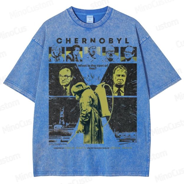 Chernobyl HBO Miniseries Washed T-Shirt