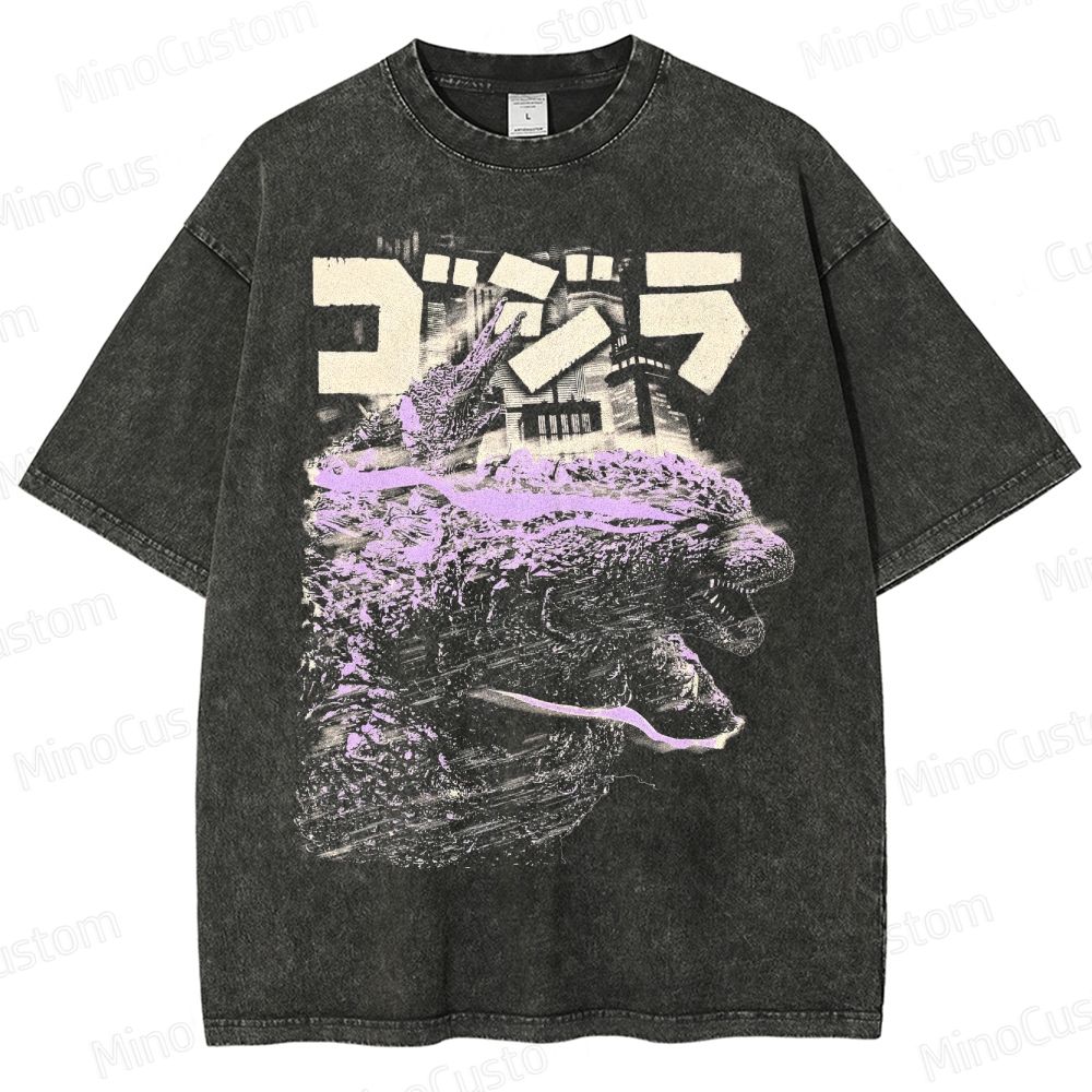 Kaiju Oversized Washed T-Shirt