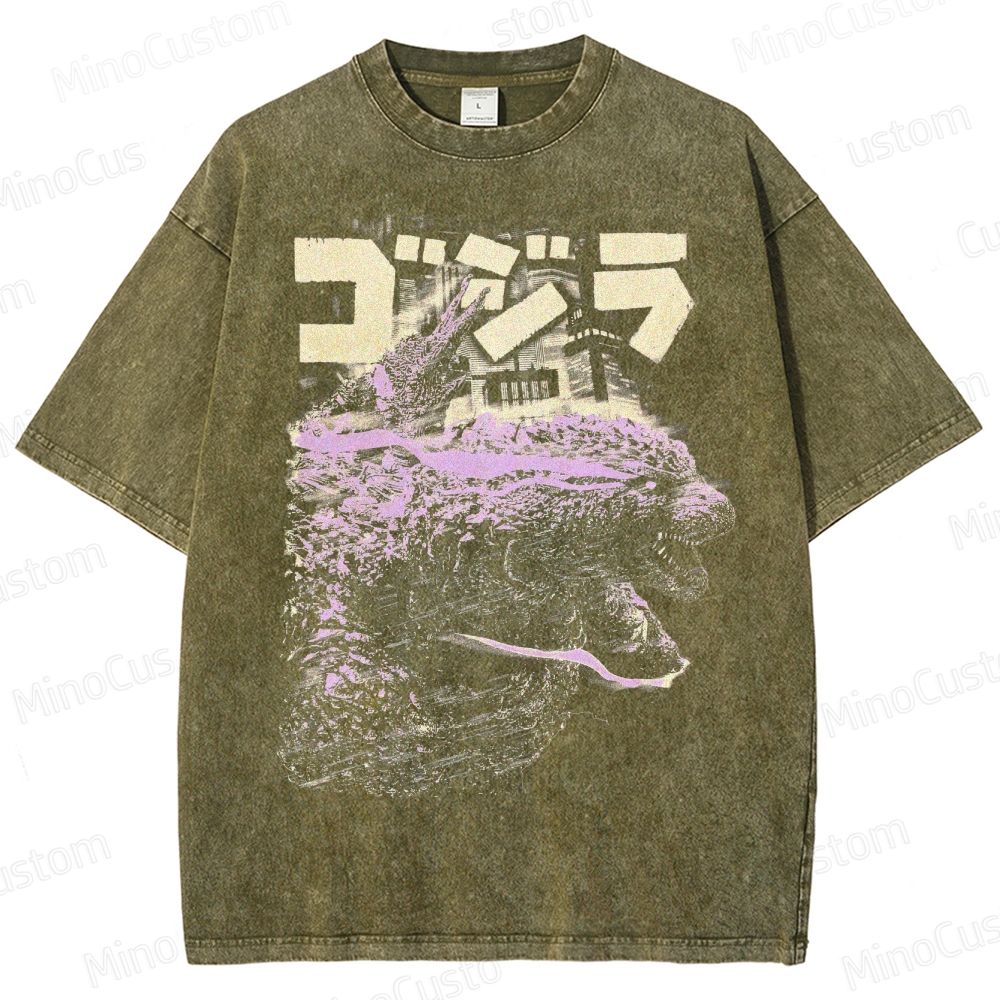 Kaiju Oversized Washed T-Shirt