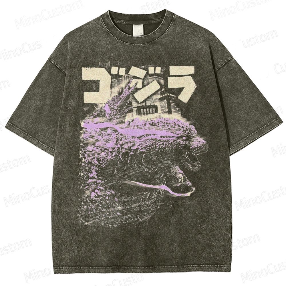 Kaiju Oversized Washed T-Shirt
