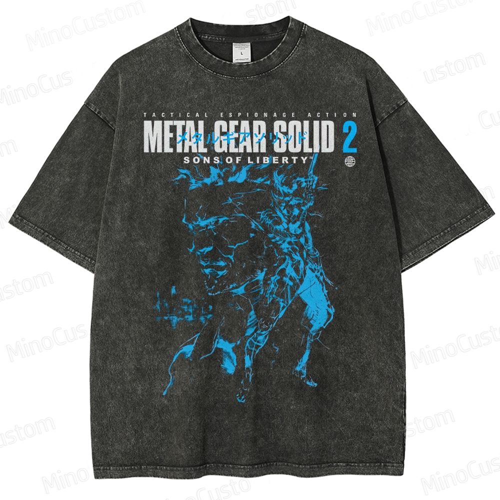 Metal Gear Solid 2: Sons of Liberty Washed T-Shirt 