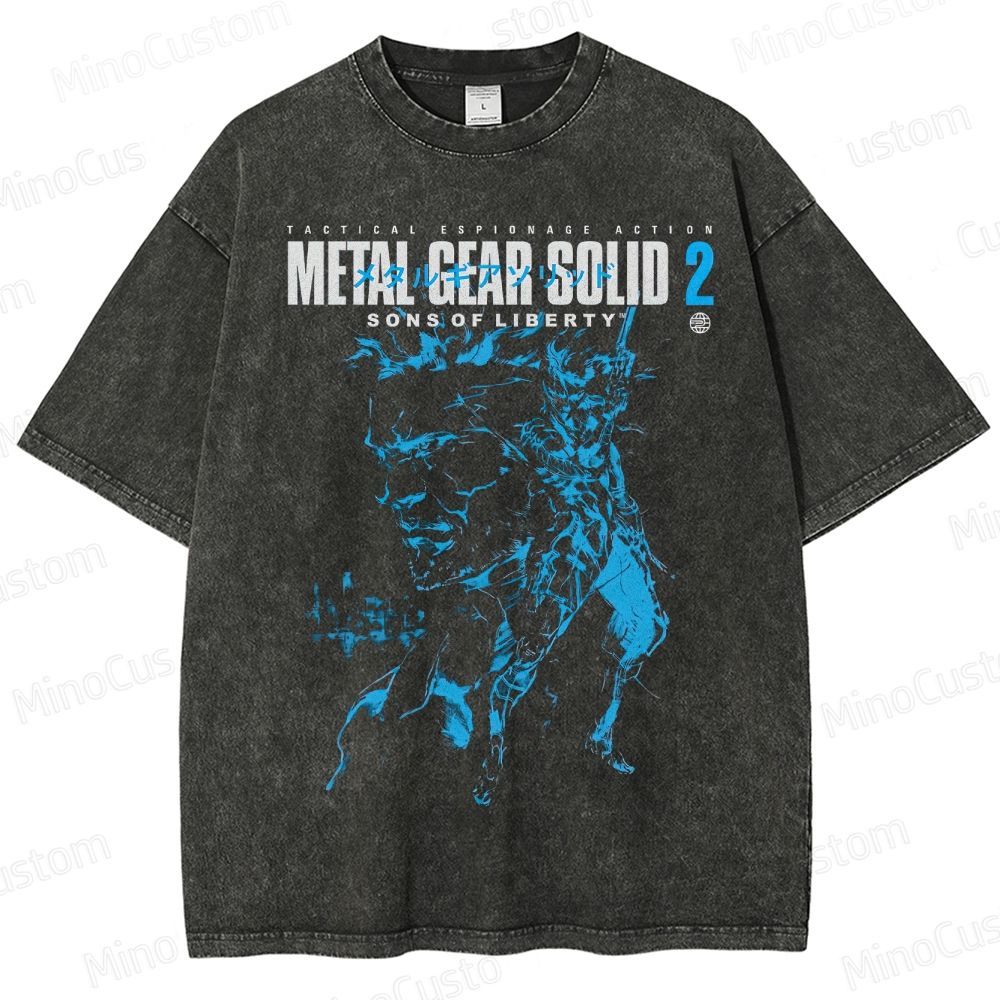 Metal Gear Solid 2: Sons of Liberty Washed T-Shirt 