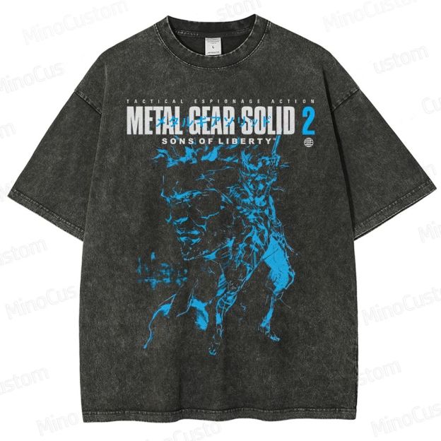 Metal Gear Solid 2: Sons of Liberty Washed T-Shirt 
