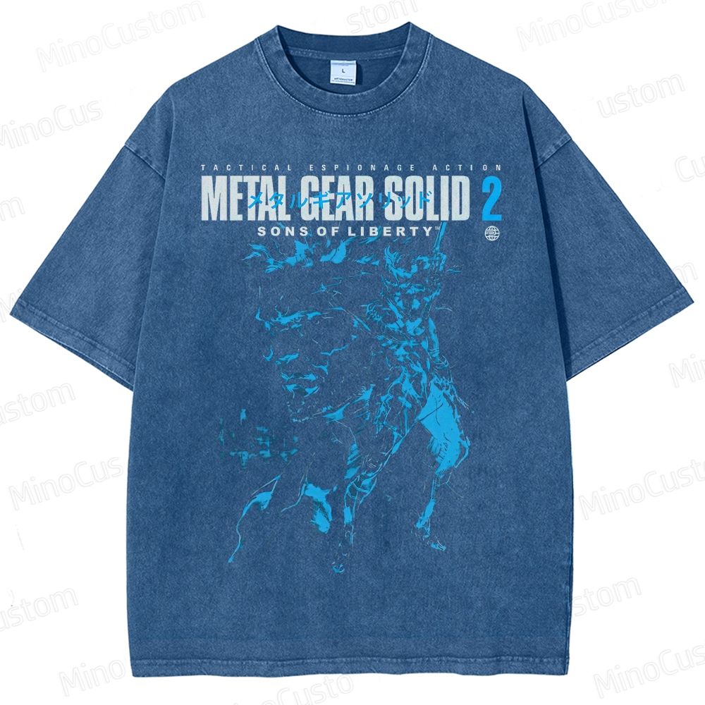 Metal Gear Solid 2: Sons of Liberty Washed T-Shirt 