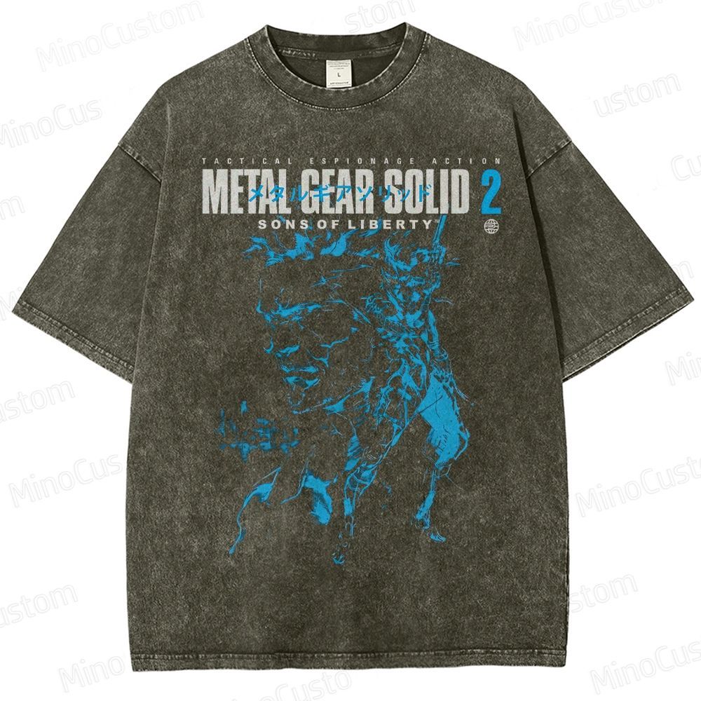 Metal Gear Solid 2: Sons of Liberty Washed T-Shirt