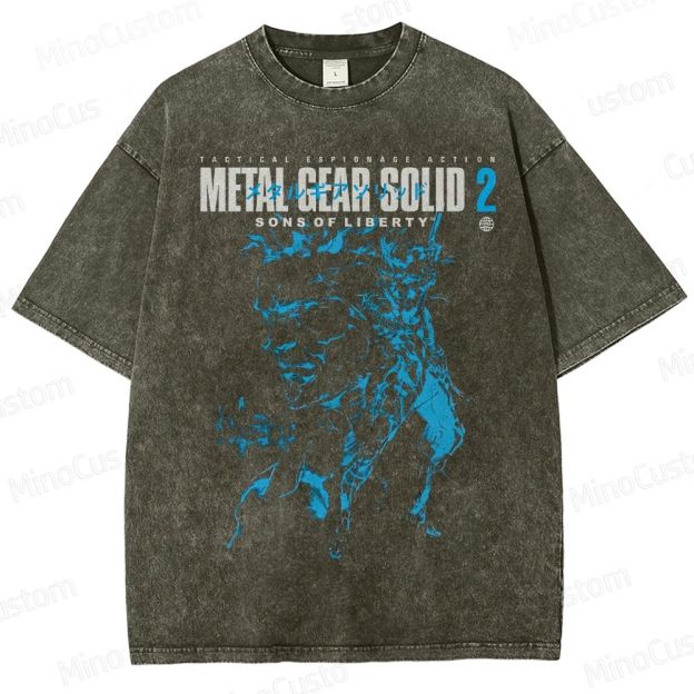 Metal Gear Solid 2: Sons of Liberty Washed T-Shirt 