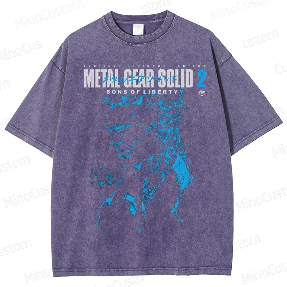 Metal Gear Solid 2: Sons of Liberty Washed T-Shirt 