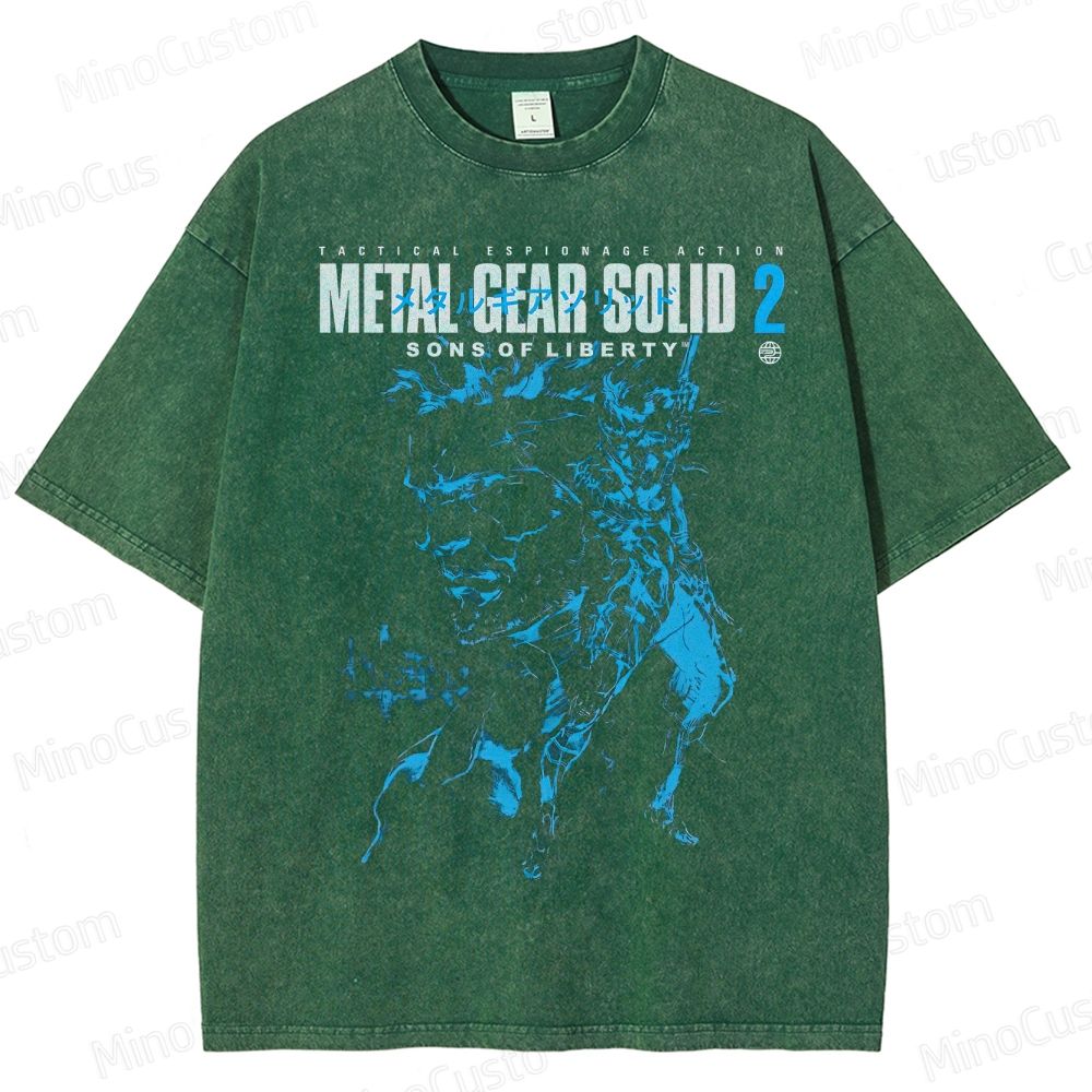 Metal Gear Solid 2: Sons of Liberty Washed T-Shirt 