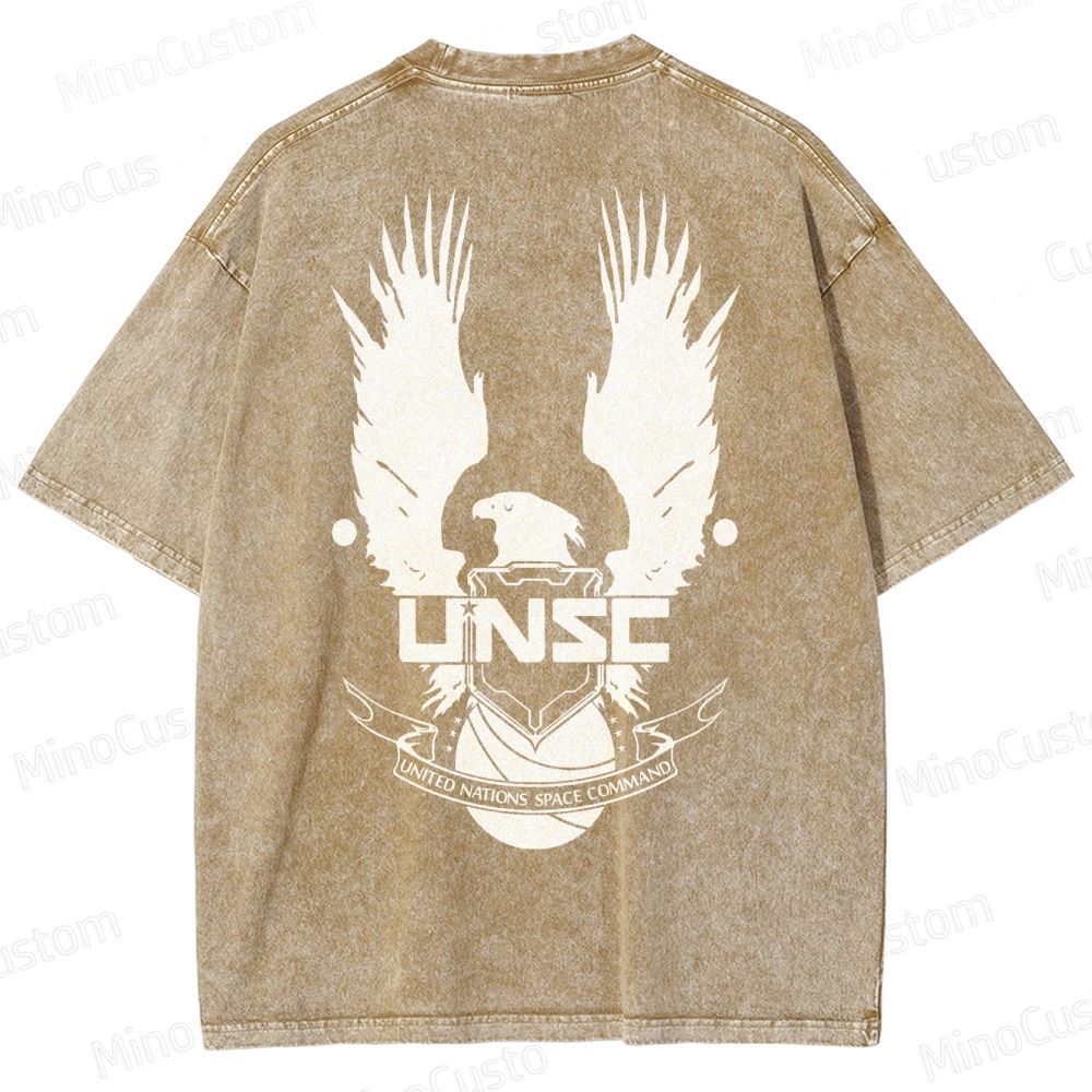 Vintage Halo Geek Washed T-Shirt 