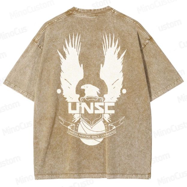 Vintage Halo Geek Washed T-Shirt 