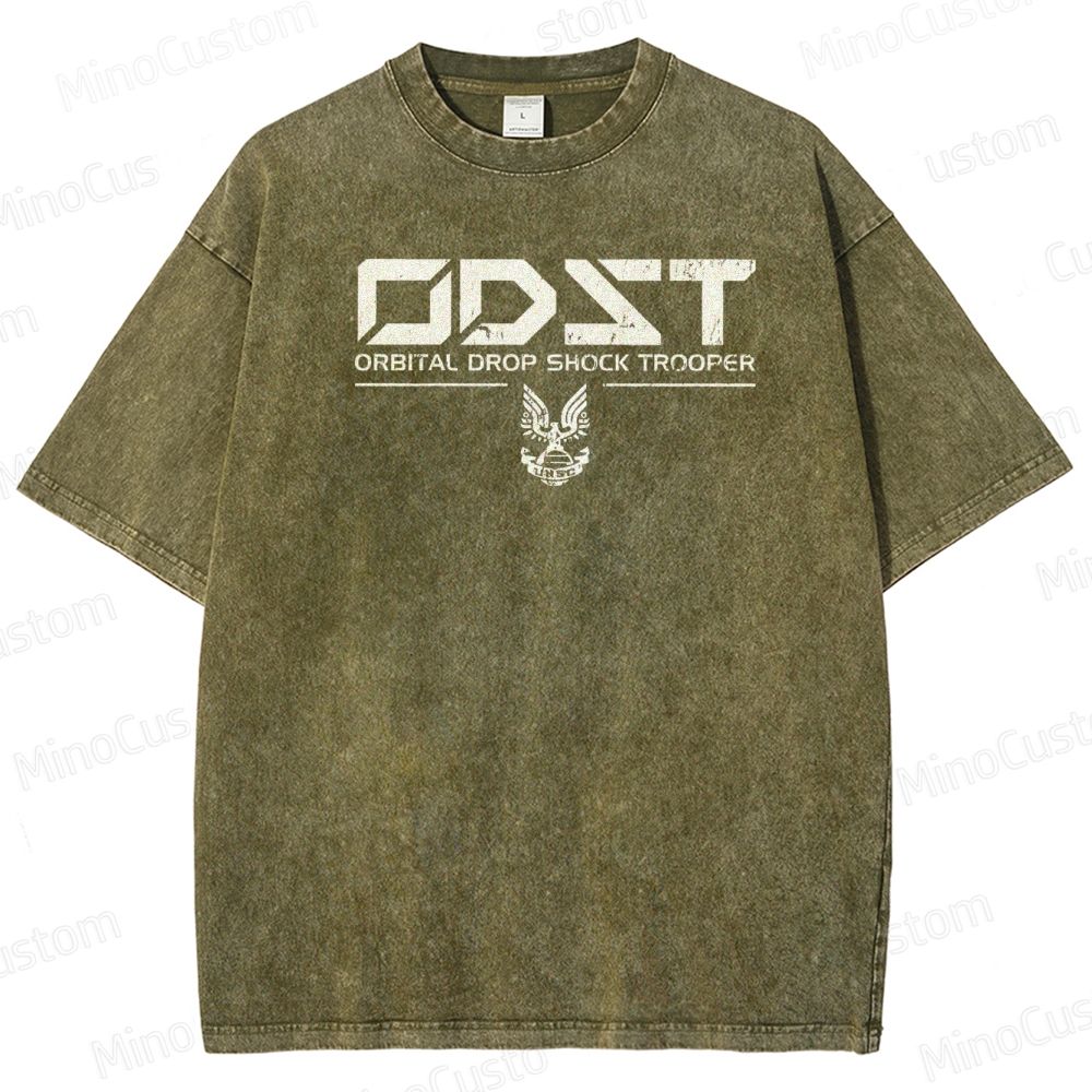 Vintage Halo Geek Washed T-Shirt 