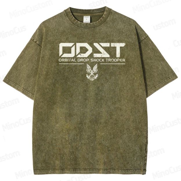 Vintage Halo Geek Washed T-Shirt 