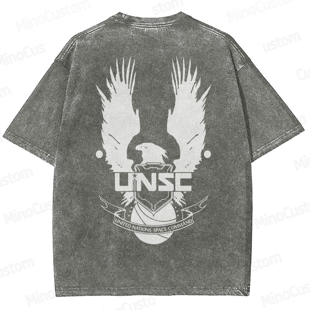 Vintage Halo Geek Washed T-Shirt 