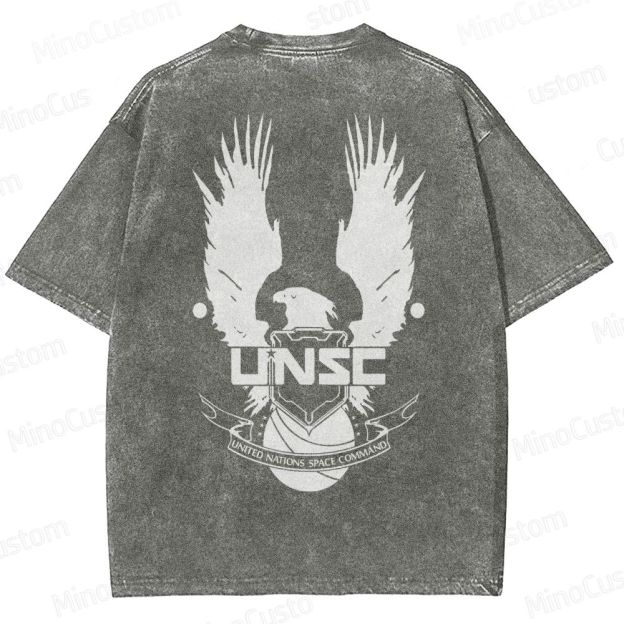 Vintage Halo Geek Washed T-Shirt 