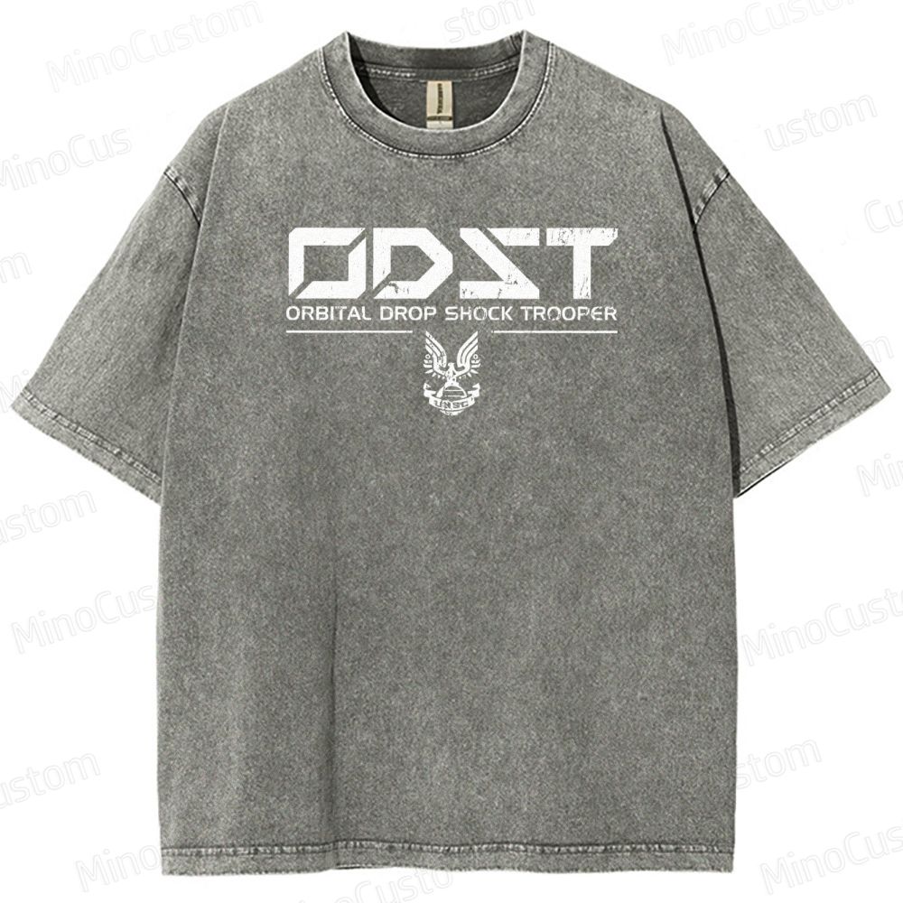 Vintage Halo Geek Washed T-Shirt 