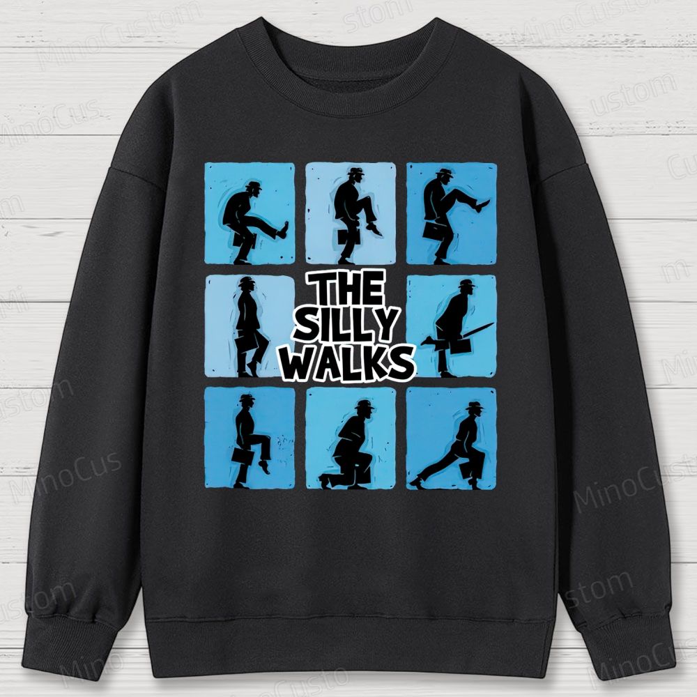Ministry of Silly Walks Cotton Sweatshirts 