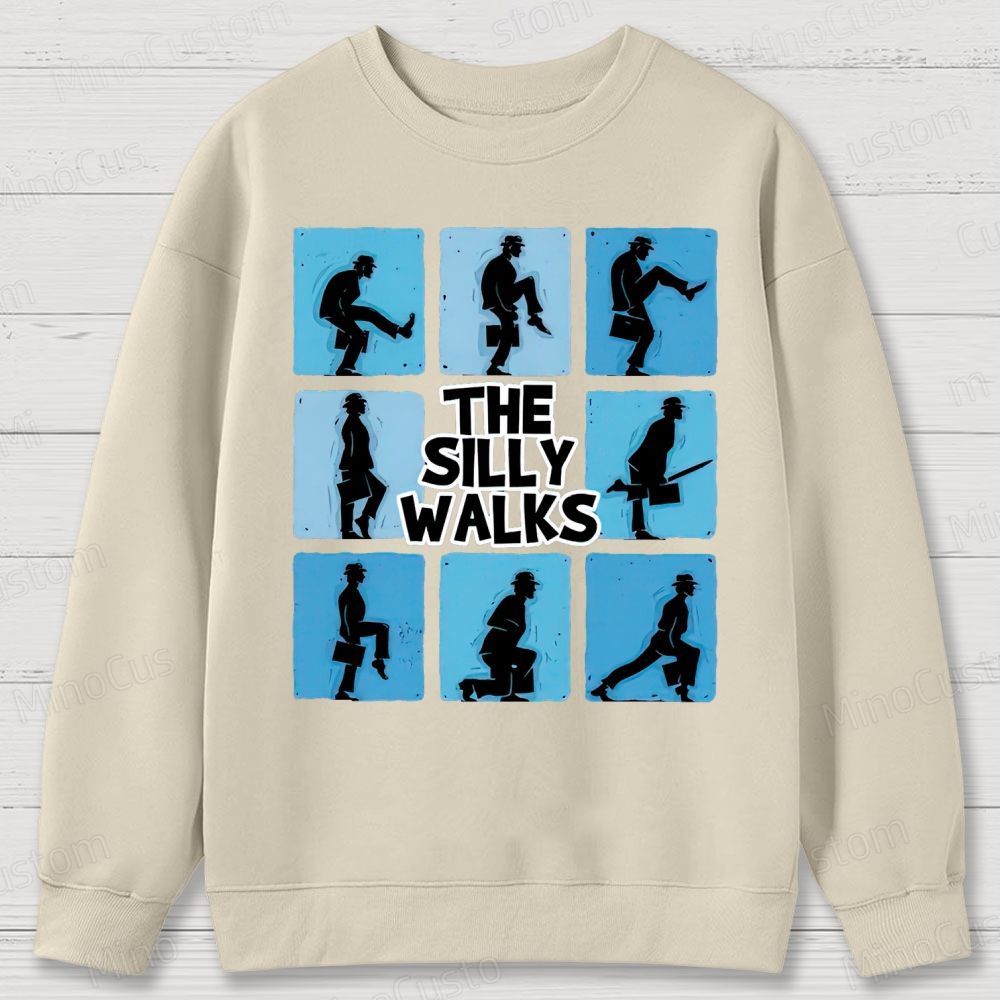 Ministry of Silly Walks Cotton Sweatshirts 