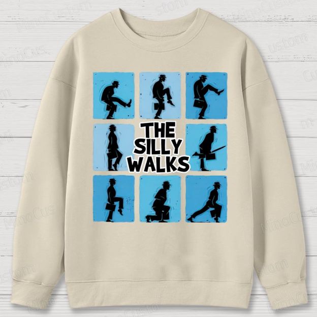 Ministry of Silly Walks Cotton Sweatshirts 