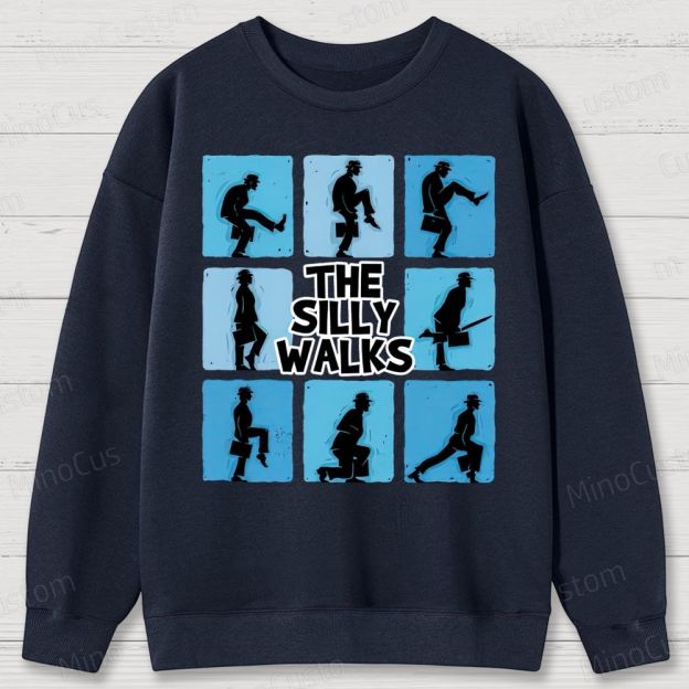 Ministry of Silly Walks Cotton Sweatshirts 