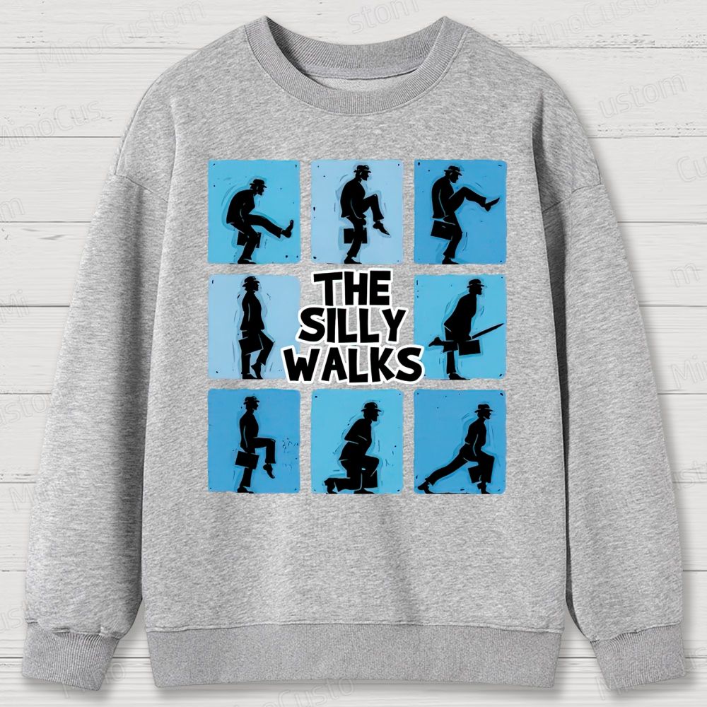 Ministry of Silly Walks Cotton Sweatshirts 