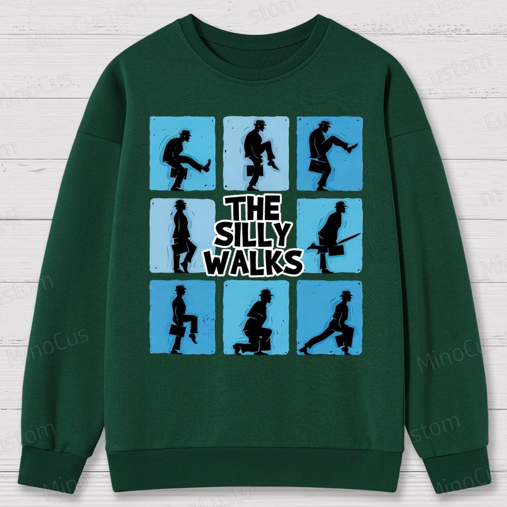Ministry of Silly Walks Cotton Sweatshirts 