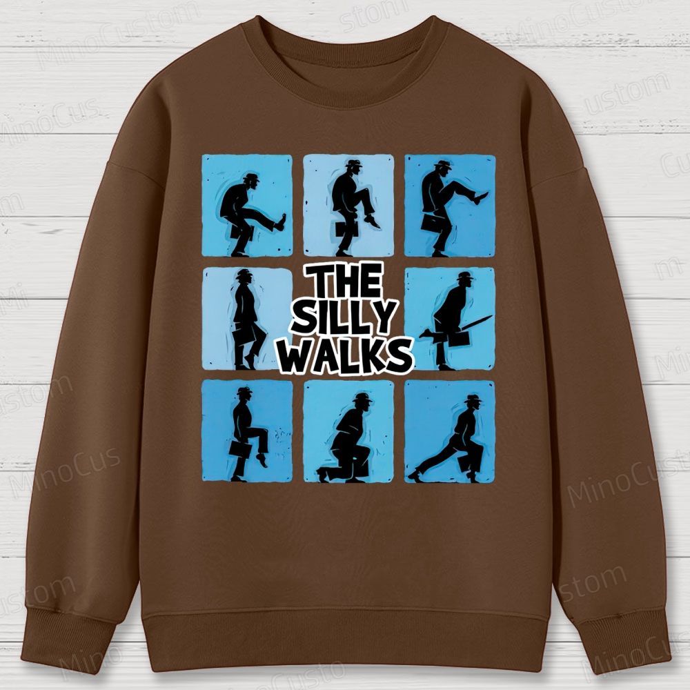 Ministry of Silly Walks Cotton Sweatshirts 