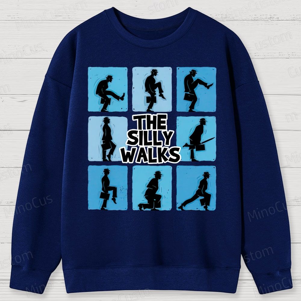 Ministry of Silly Walks Cotton Sweatshirts 
