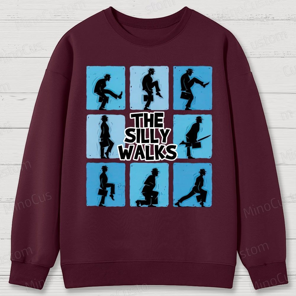 Ministry of Silly Walks Cotton Sweatshirts 