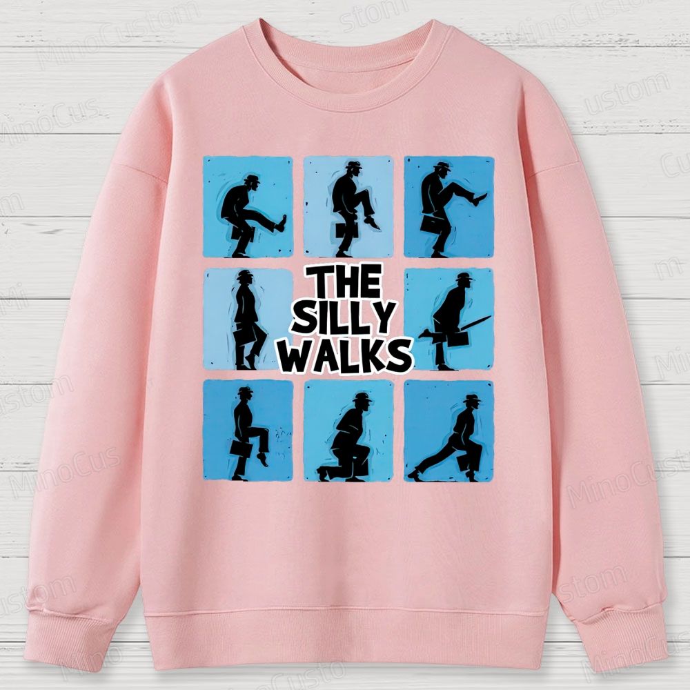 Ministry of Silly Walks Cotton Sweatshirts 