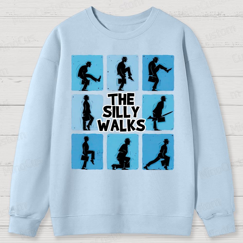 Ministry of Silly Walks Cotton Sweatshirts 
