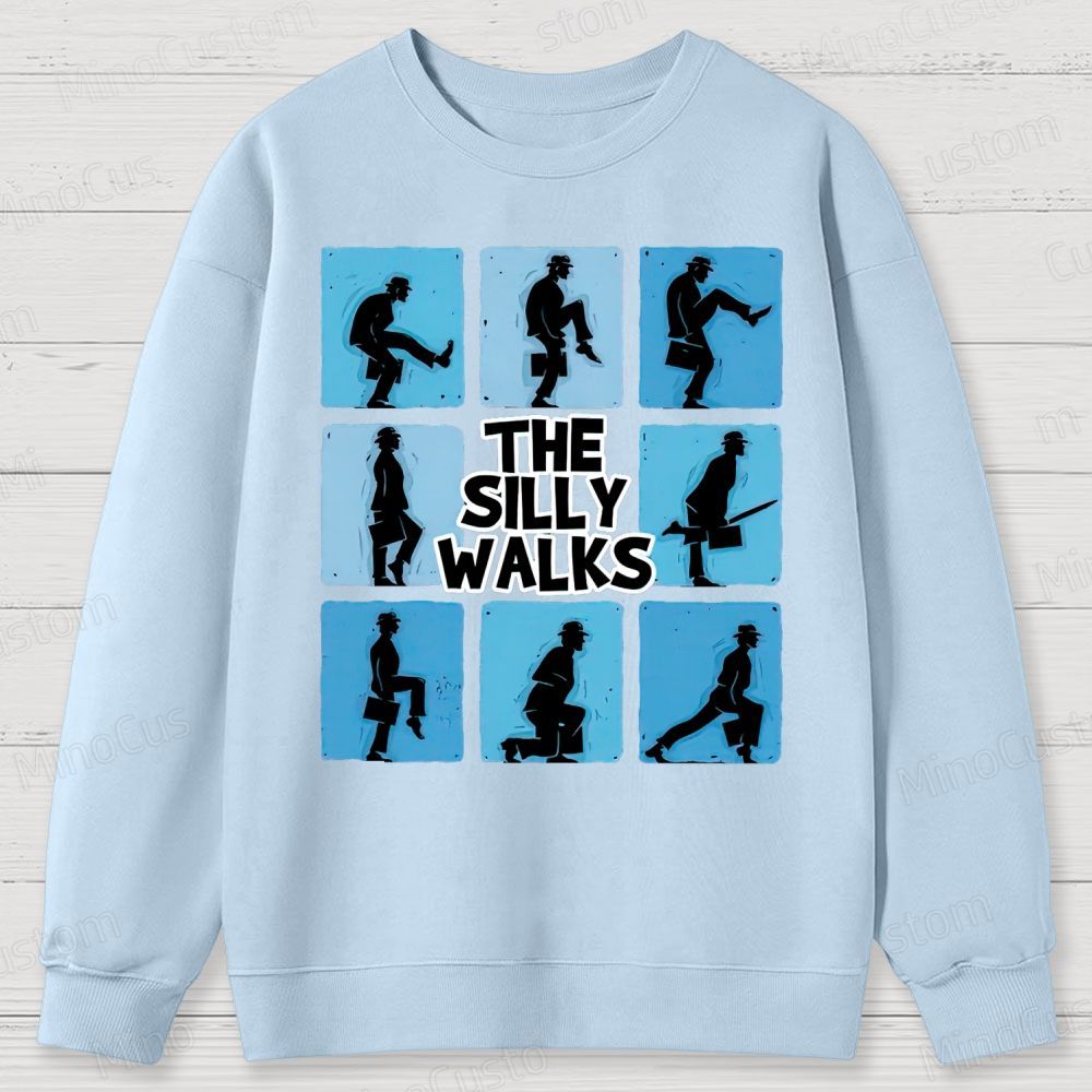 Ministry of Silly Walks Cotton Sweatshirts 