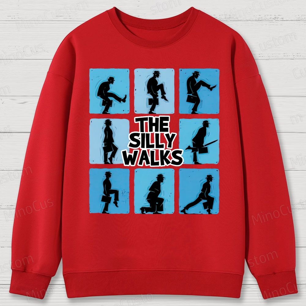 Ministry of Silly Walks Cotton Sweatshirts 