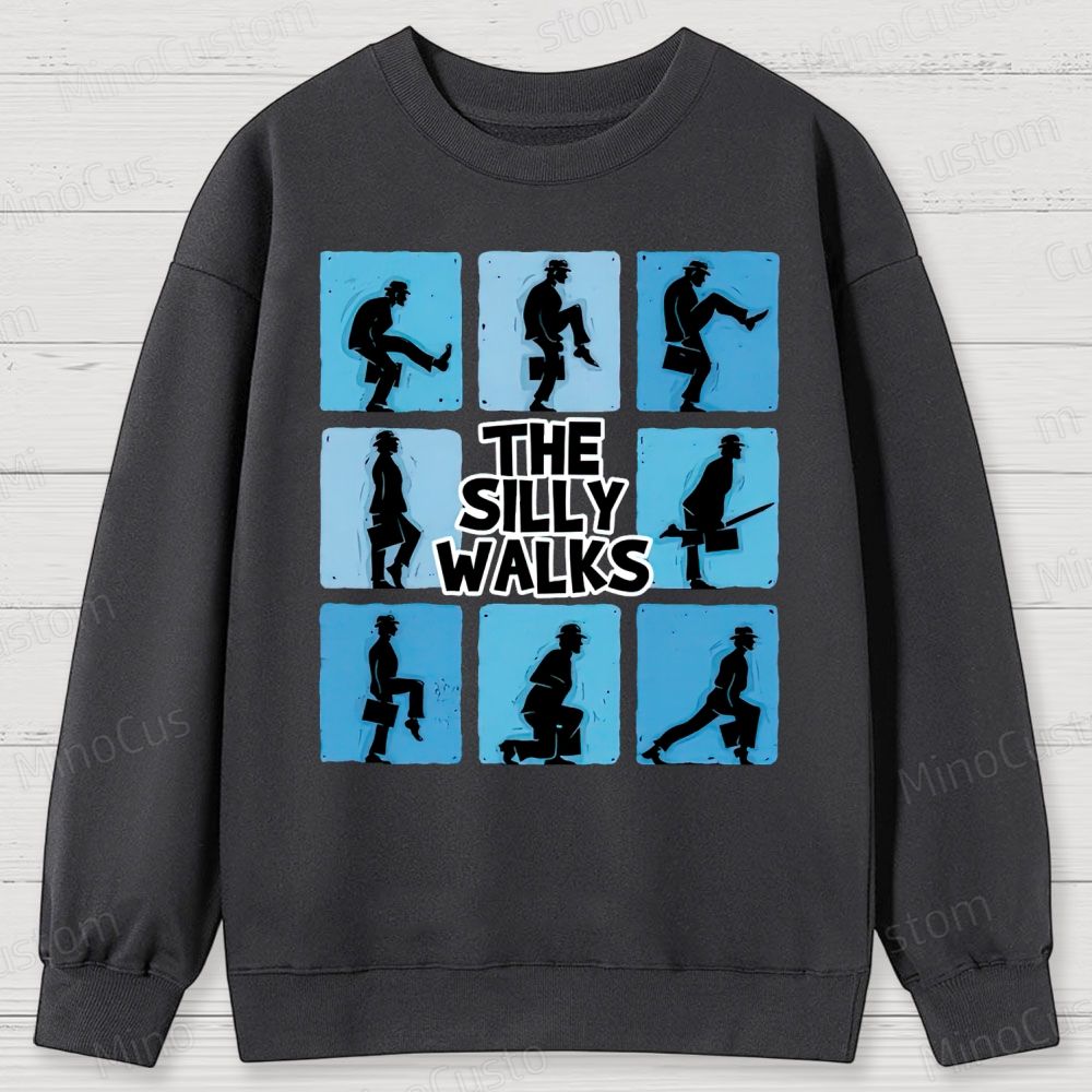 Ministry of Silly Walks Cotton Sweatshirts 