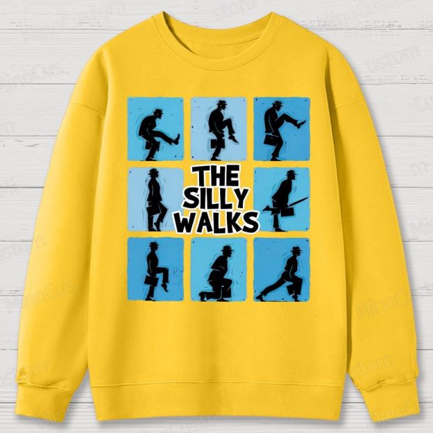 Ministry of Silly Walks Cotton Sweatshirts 