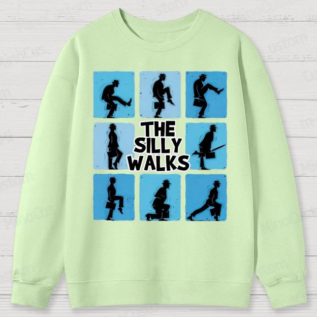 Ministry of Silly Walks Cotton Sweatshirts 