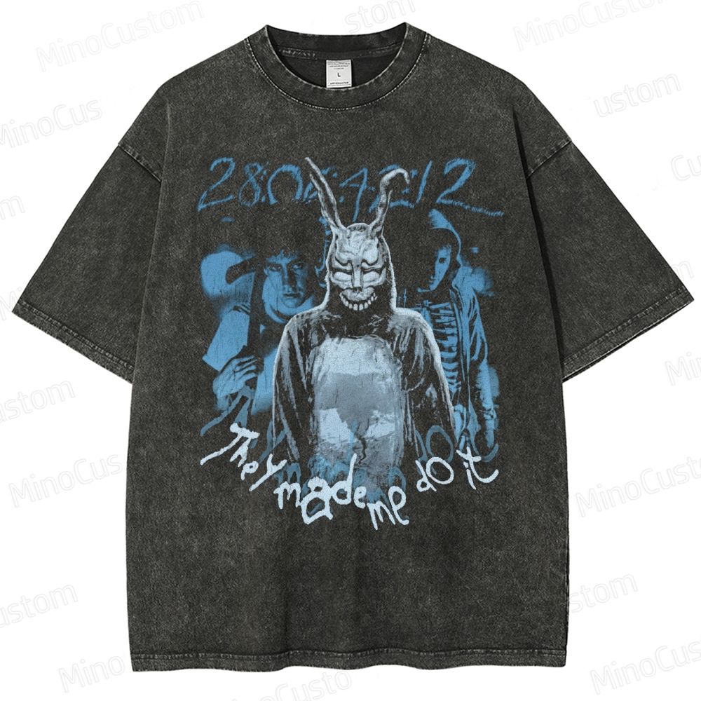 Frank the Rabbit & Countdown Washed T-Shirt 