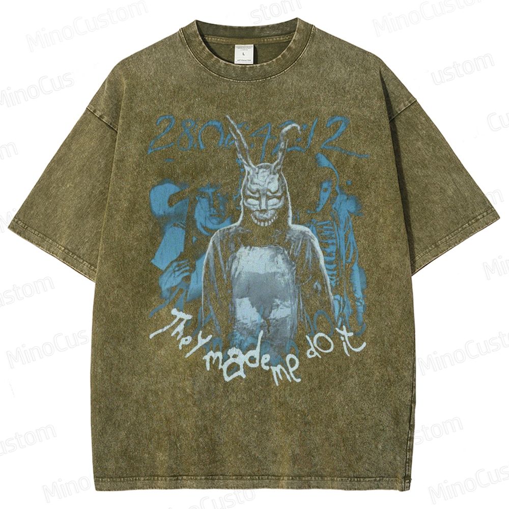 Frank the Rabbit & Countdown Washed T-Shirt 