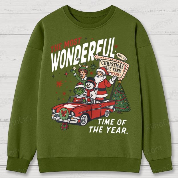 90's Vintage Christmas Movie Cotton Sweatshirts 