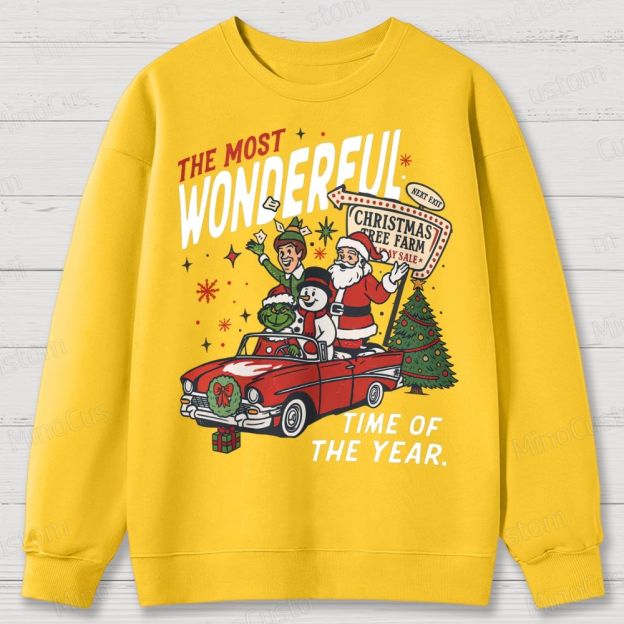 90's Vintage Christmas Movie Cotton Sweatshirts 