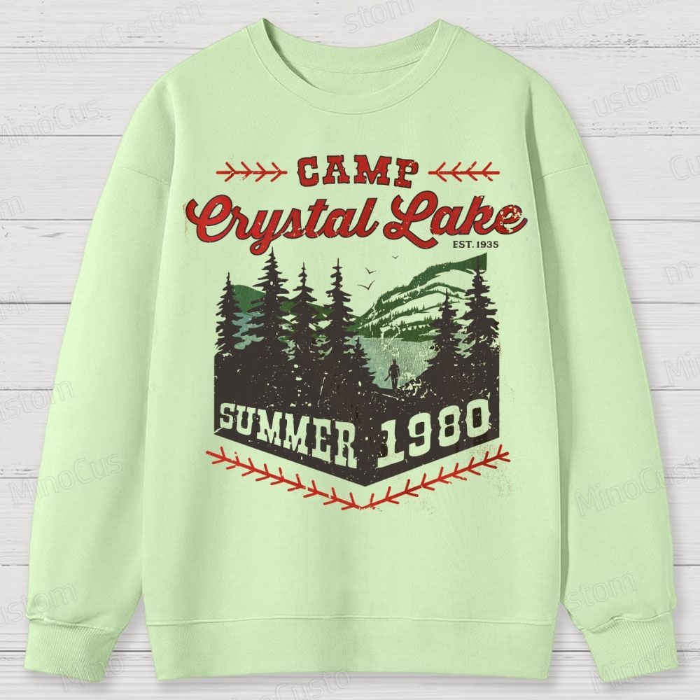 Camp Crystal Lake Cotton Sweatshirts