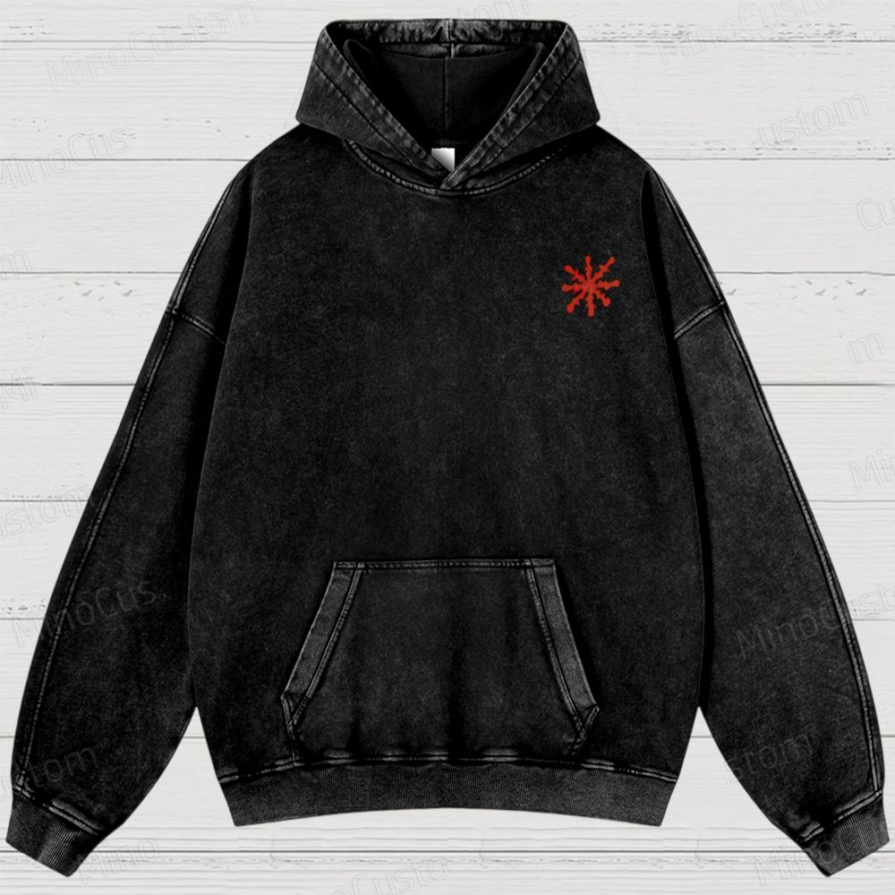 90's Vintage Christmas Movie Washed Hoodies